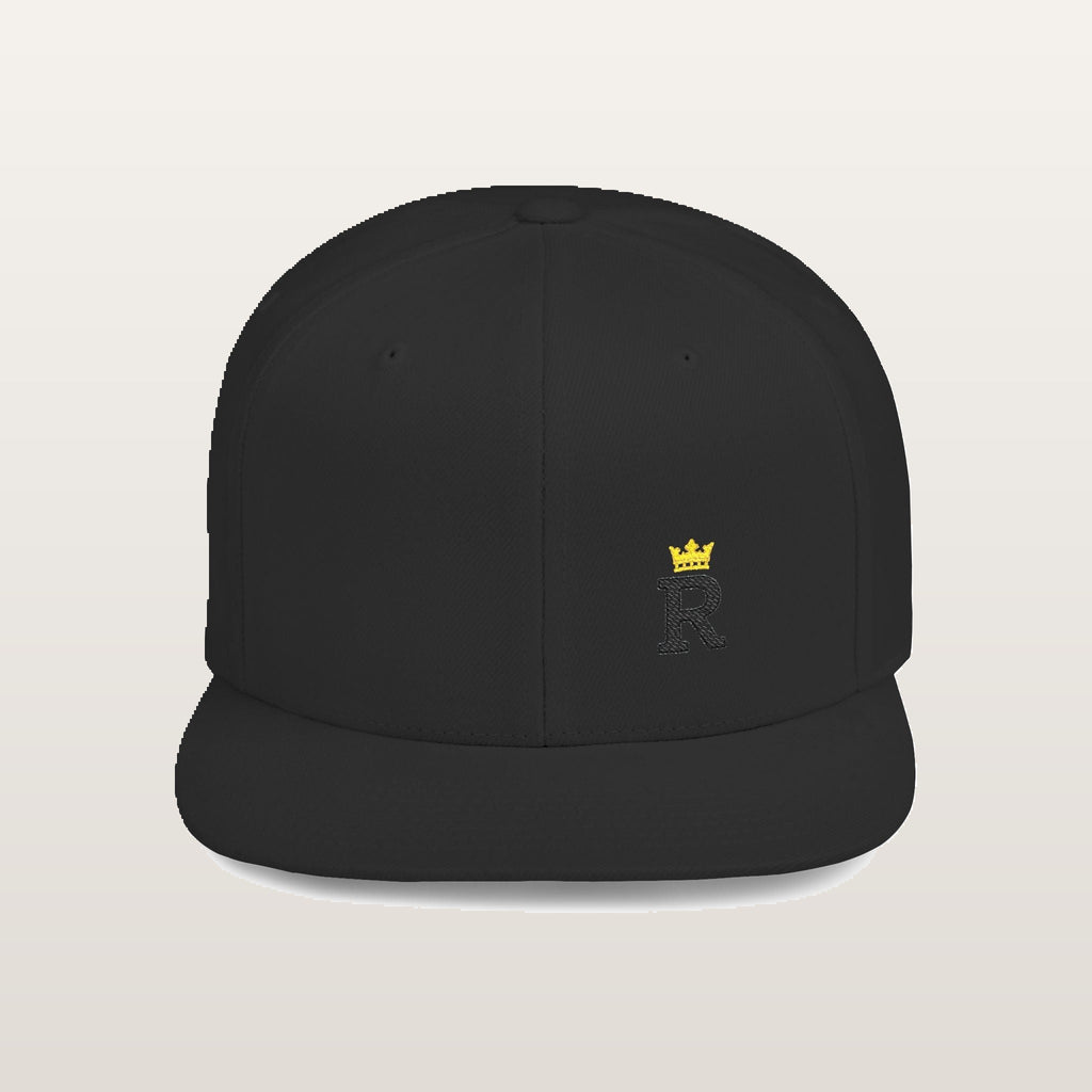 Side-R Monogram Snapback — Negro