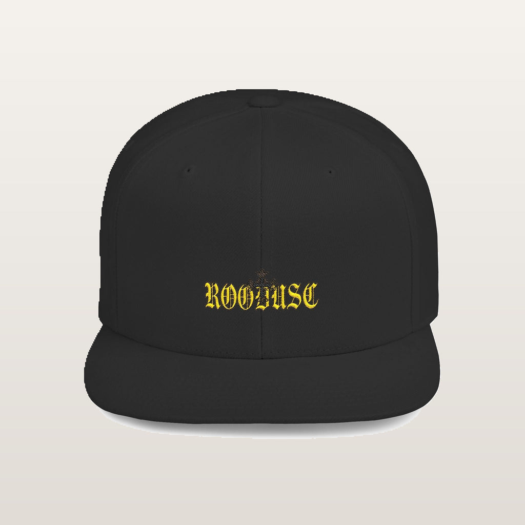 Faith Cross Snapback — Negro
