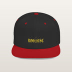 Faith Cross Snapback — Negro/Rojo