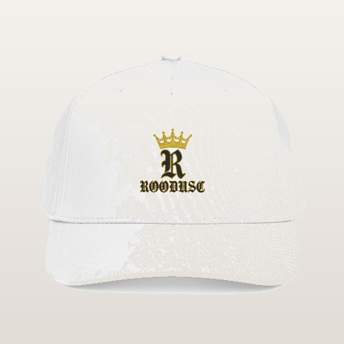 Crowned-R Cap — Blanc