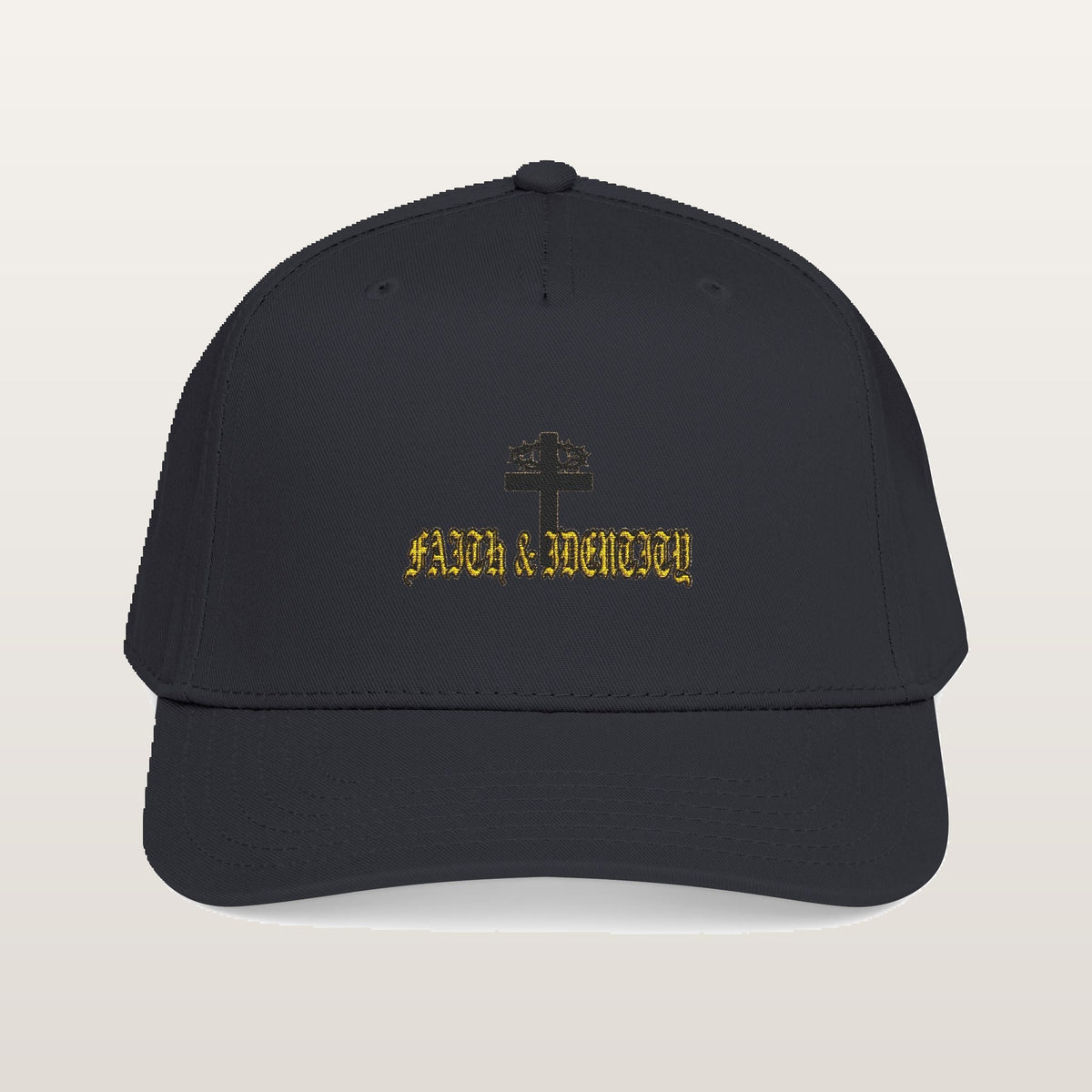 Faith & Identity Cap — Noir