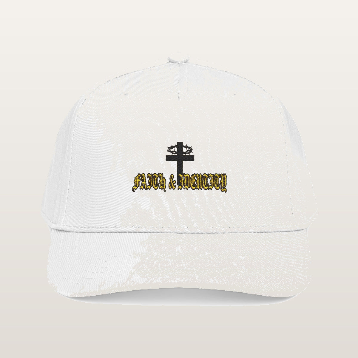 Faith & Identity Cap — Blanc