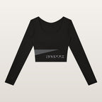 Panelled Long-Sleeve Yoga Top