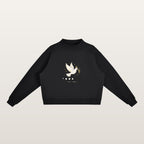 Crowned Dove Mock-Neck