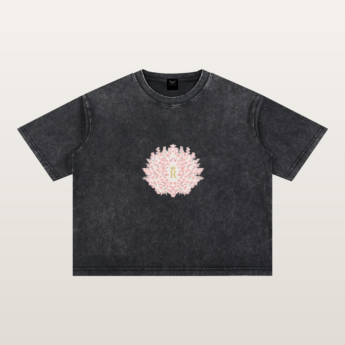 Cherry-Blossom Boxy Tee