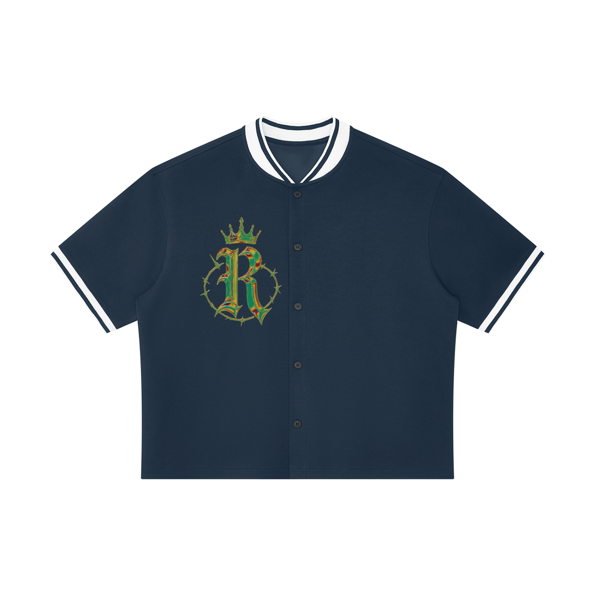 Unisex oversized baseball jersey