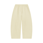 Unisex waffle barrel leg pants