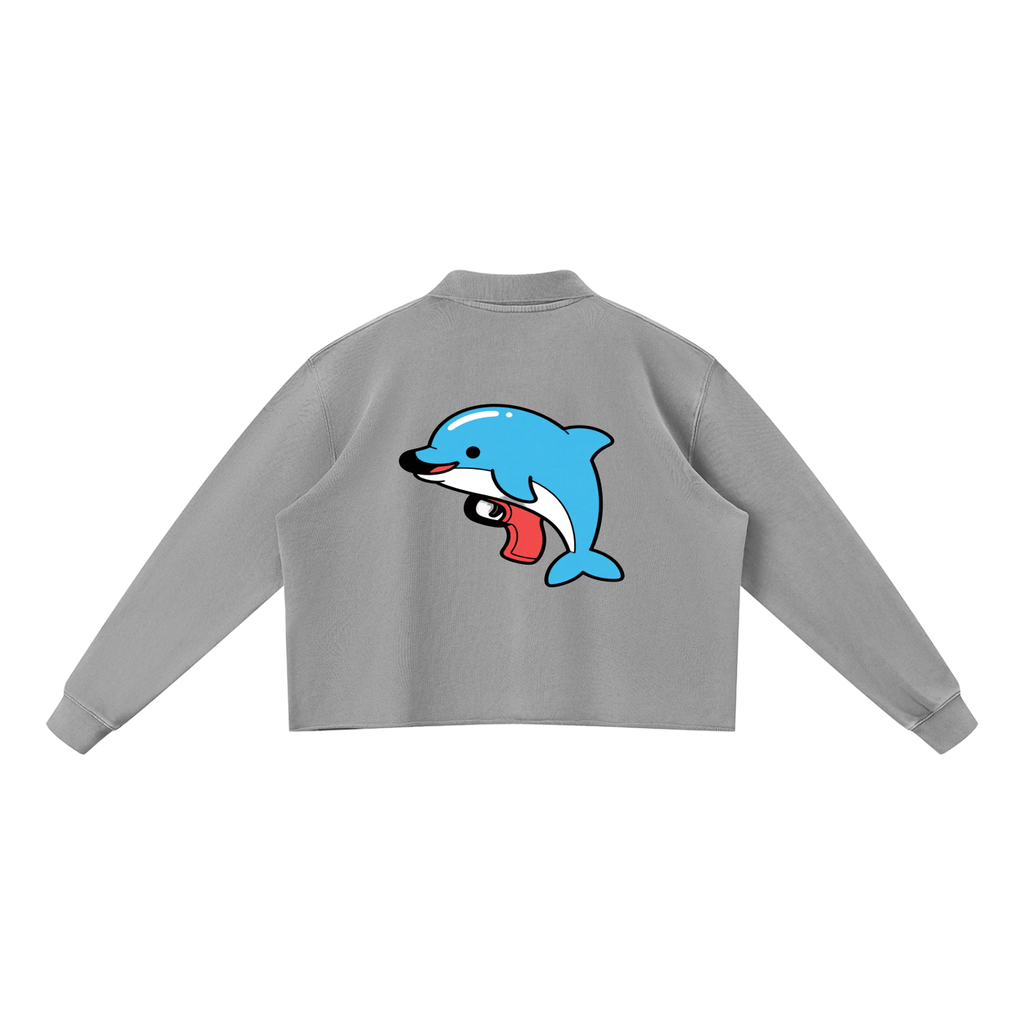 ROODUSC - Sudadera unisex con lavado mineral