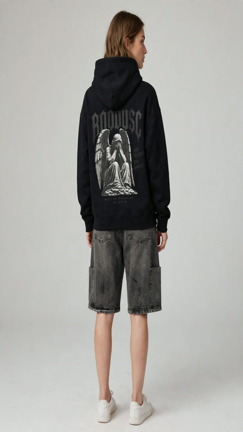 Hoodie Oversized Angel Wings