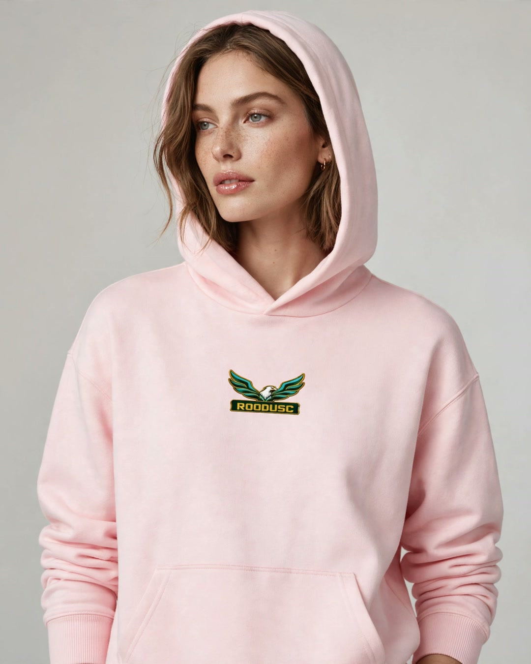 Sudadera con capucha ROODUSC-Essential de gramaje pesado