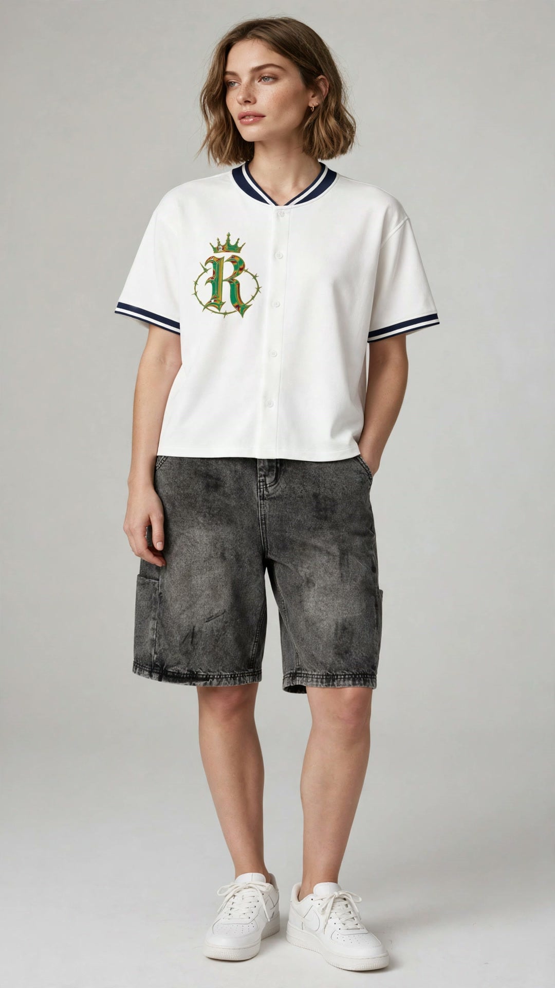 Jean en denim délavé vintage pour homme ROODUSC